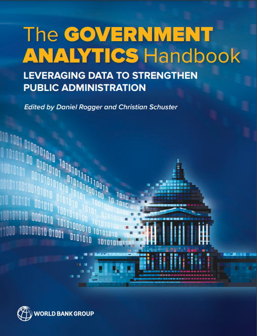 Cover of the Government Analytics Handbook